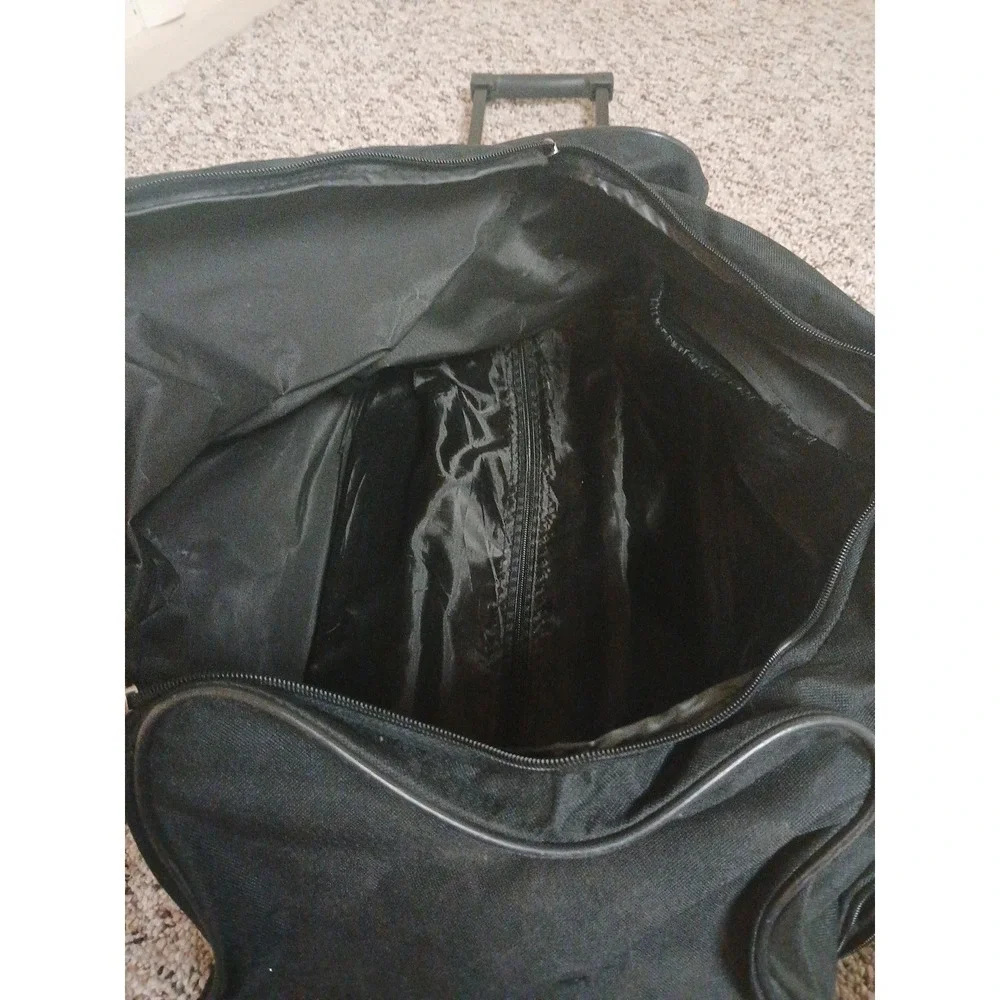 Disneyland Resort Rolling Luggage Duffle Bag w/Extension Mickey Celebrate Disney